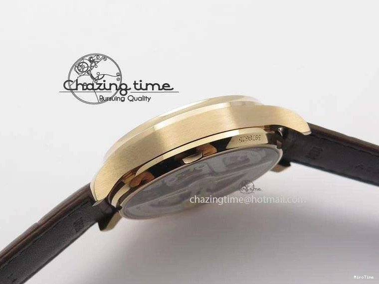 MIROTIME 0128 Fashionable Portuguese Real PR RG IW500701 ZF 1:1 Best Edition On Brown Leather Strap A52010 V 7302